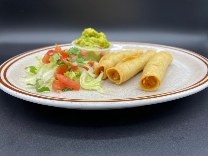 4 Taquitos (rolled tacos-corn tortilla)