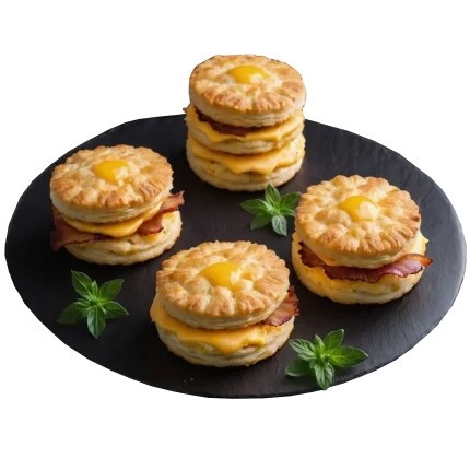 Bacon & Cheese Biscuit