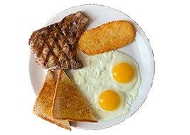 Pork Chop & Egg
