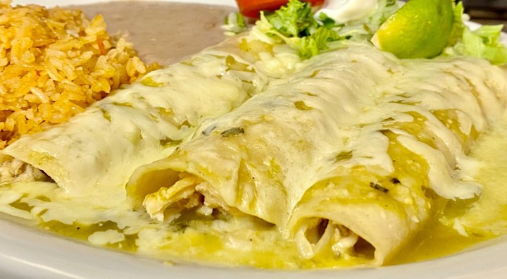 Enchiladas Suizas Verdes