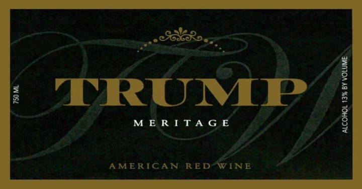 Trump Meritage Red Blend 2017 Bottle