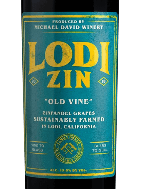 Michael David Lodi Zinfandel Bottle