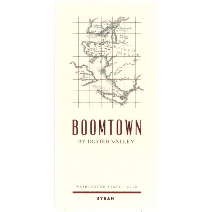 Boomtown Syrah Bottle-Lounge/Dry Storage