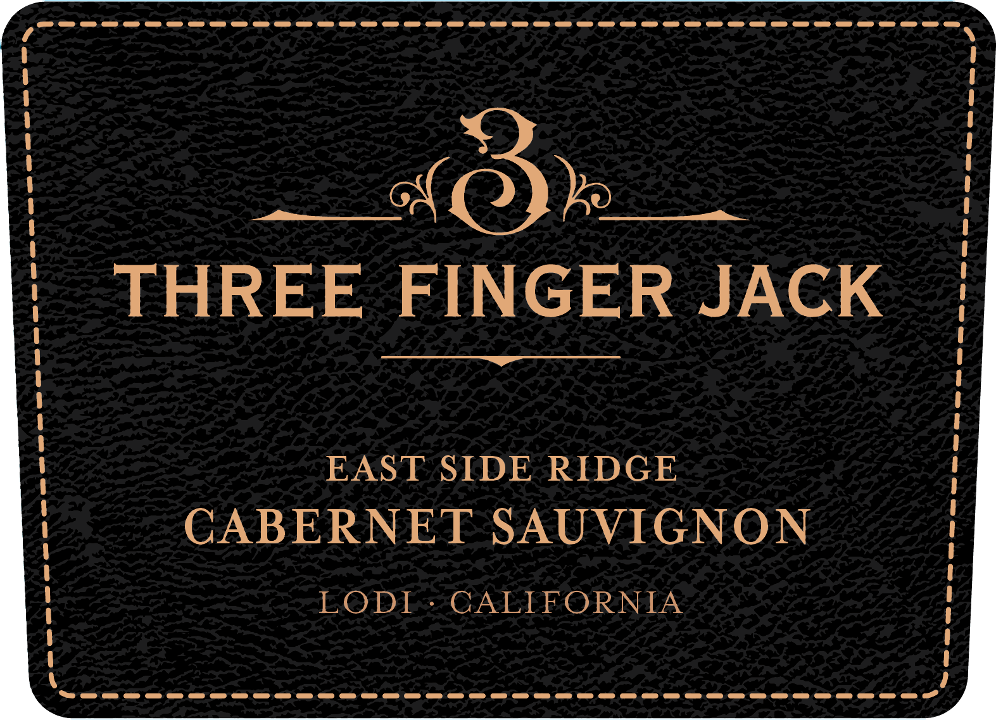 Three Finger Jack Cabernet Sauvignon East Side Ridge Lodi Bottle