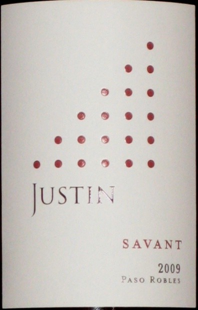 Justin Red Wine Savant Paso Robles 2019 Bottle