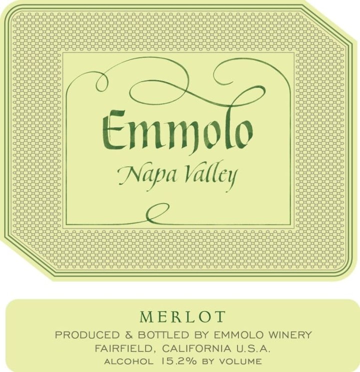 Emmolo Merlot (By Caymus) Bottle