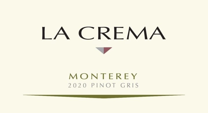 La Crema Pinot Grigio Bottle