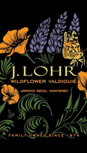 J Lohr Valdiguie Wildflower Bottle