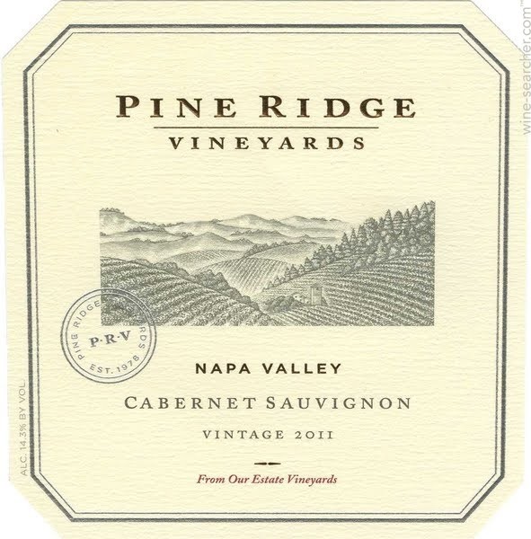 Pine Ridge Cabernet Sauvignon Bottle-Lounge/Dry Storage