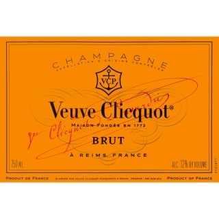 Veuve Cliqquot Brut Yellow Bottle