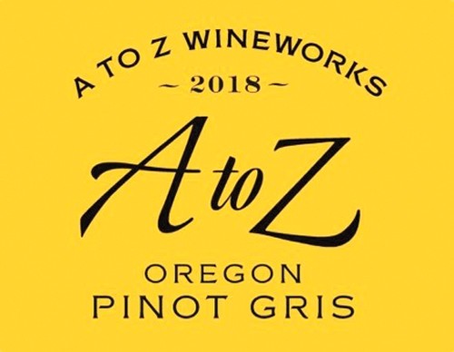 A to Z Pinot Grigio Bottle