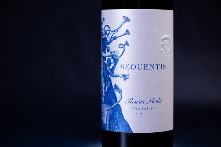 Daou Sequentis Reserve Merlot 2019 Bottle