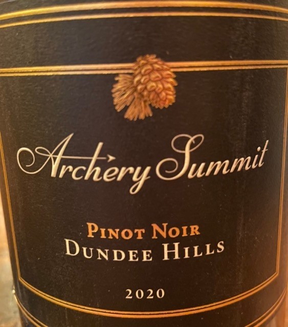Archery Summit DUNDEE HILLS Pinot Noir Bottle