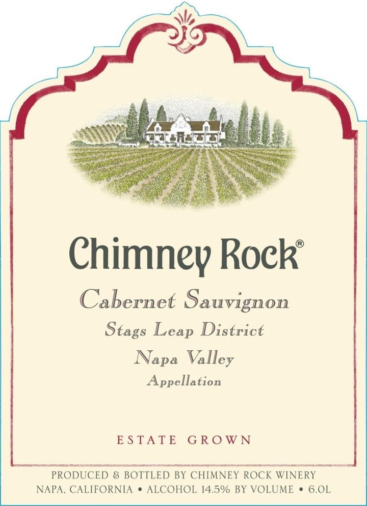 Chimney Rock Cabernet Sauvignon Stags Leap District 2018 Bottle