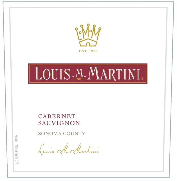 Louie Martini Cabernet Sauvignon Bottle-Cellar