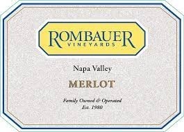 Rombauer Merlot 2018 Bottle