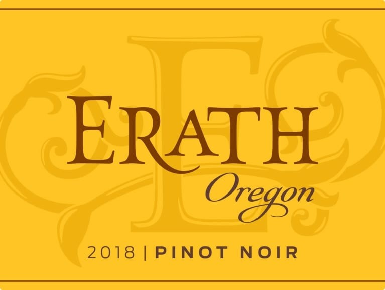 Erath Pinot Noir Bottle