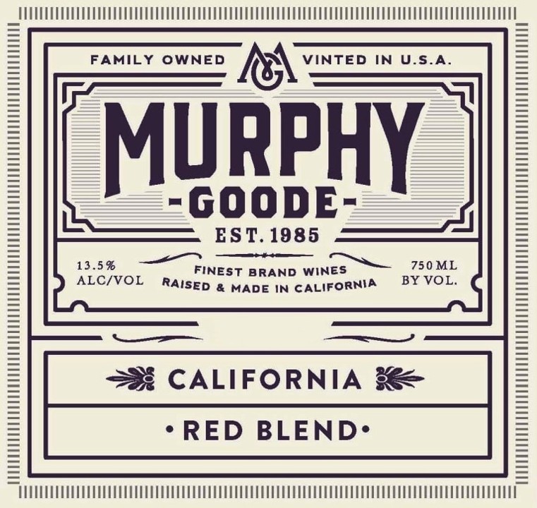 Murphy Goode Red Blend California Bottle