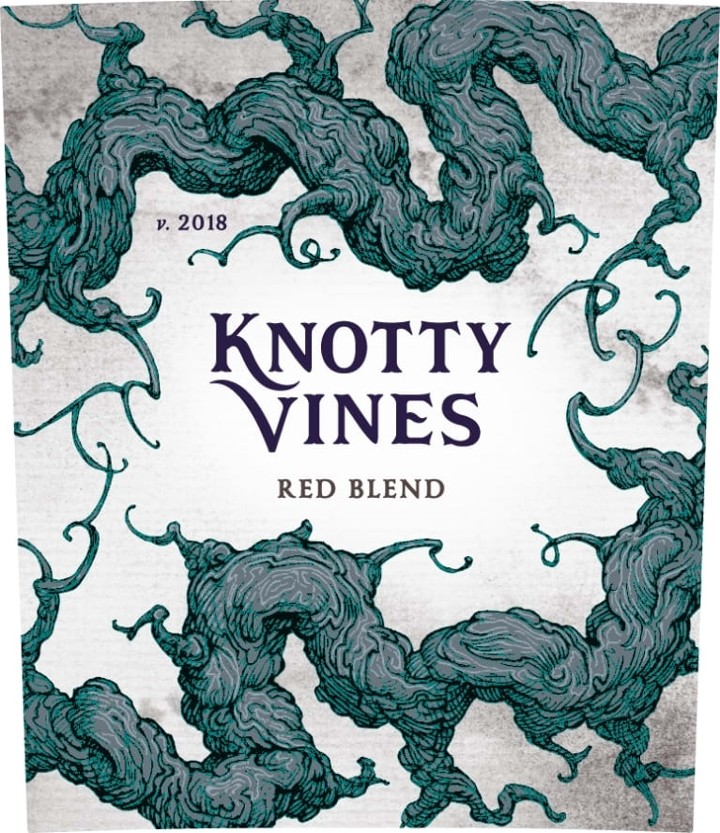 Knotty Vines Red Blend California Bottle