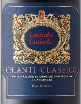 Lamole Blue Label Chianti Bottle