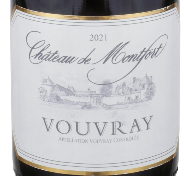 Chateau De Montfort Vouvray Bottle