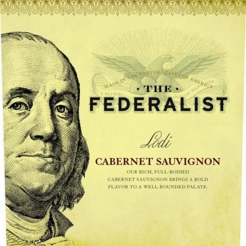 The Federalist Cabernet Sauvignon Bottle
