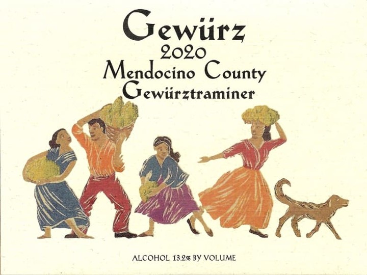 Alexander Valley Gewurztraminer Bottle