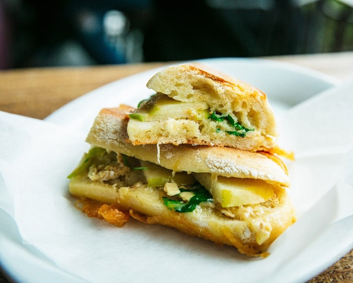 Apple Camembert Panini