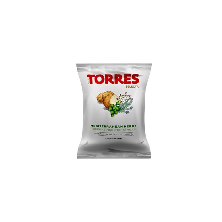 TORRES Potato Chips / Mediterranean Herbs / 50g