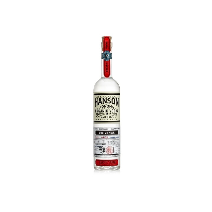 HANSON OF SONOMA Organic Vodka / Original / 750ml
