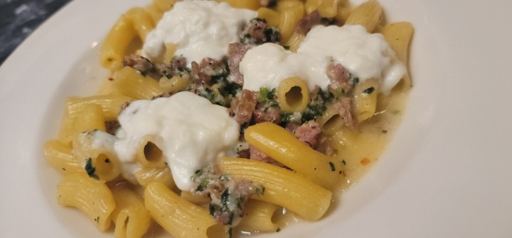 Cavatelli Stracchino e Salsiccia