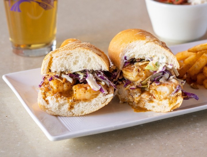 New Orleans "BBQ" Shrimp Po Boy