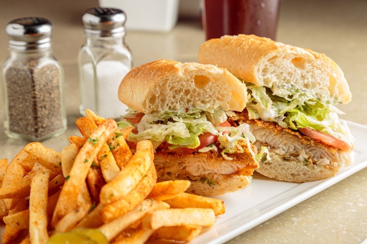 Fried Catfish Po Boy