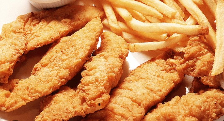 3 Piece Chicken Tenders with Fries