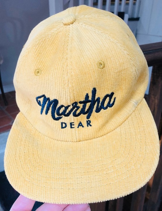 Yellow Corduroy Hat