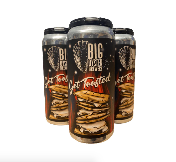 Big Oyster Get Toasted s'mores Porter 16oz - 4pk