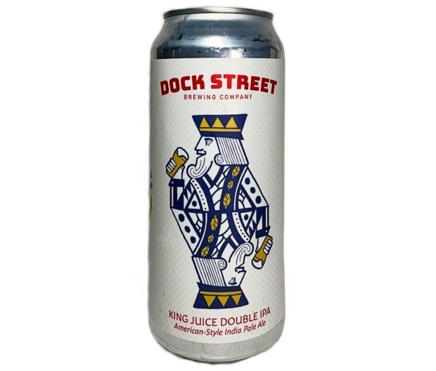 Dock Street King Juice Double IPA 16oz -4pk