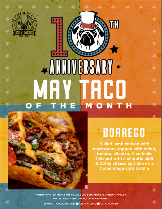Taco of the Month - May