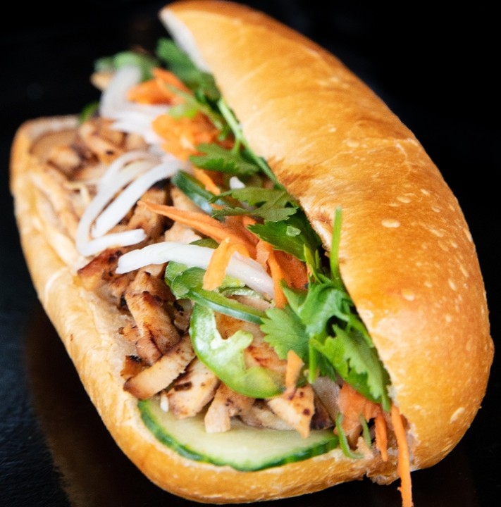 Char Siu Chicken Banh Mi