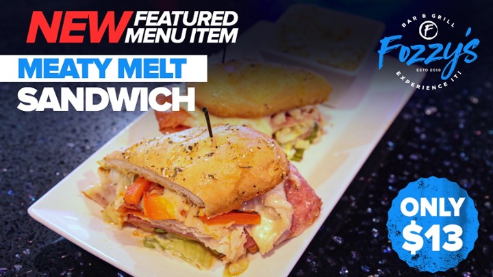 Meaty Melt Sandwich