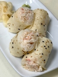 Baked Crab Hand Roll