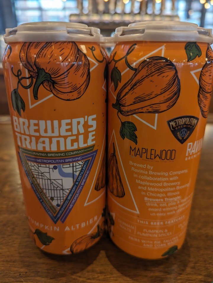 Brewer's Triangle Pumpkin 4-pack