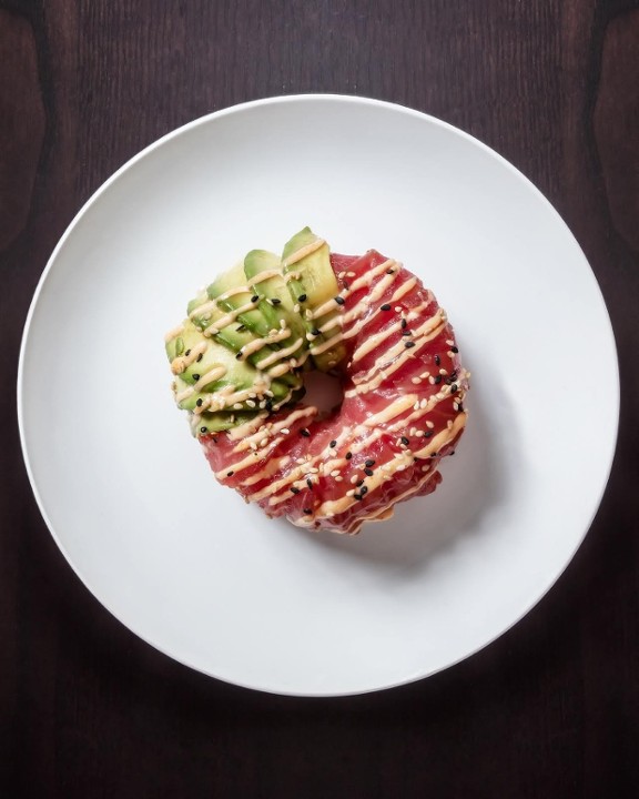 Tuna with Avocado Donut