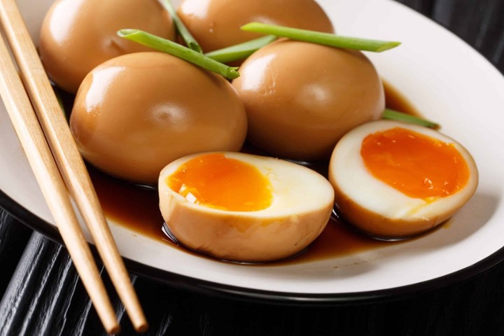 Marinated Soft Boiled egg