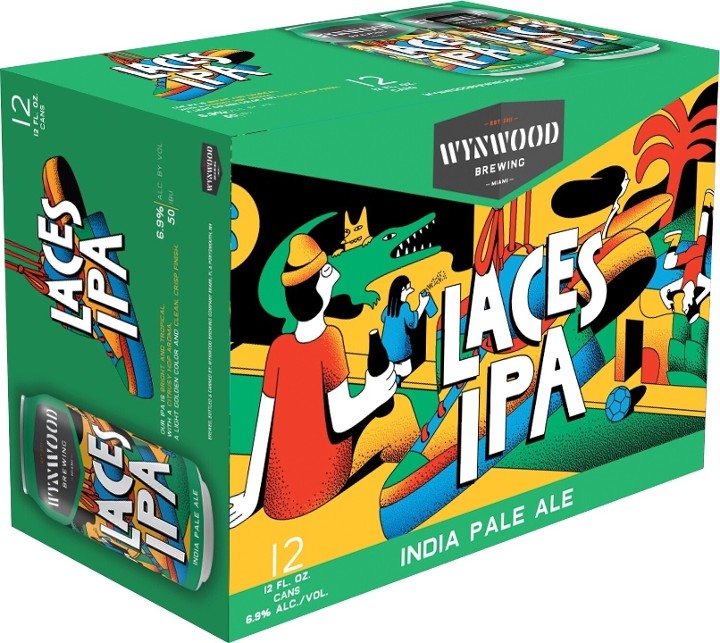 Laces IPA (12-Pack Cans)