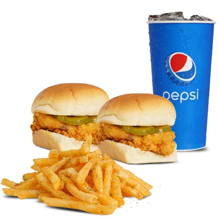 2 Pack Crispy Minis Meal Deal