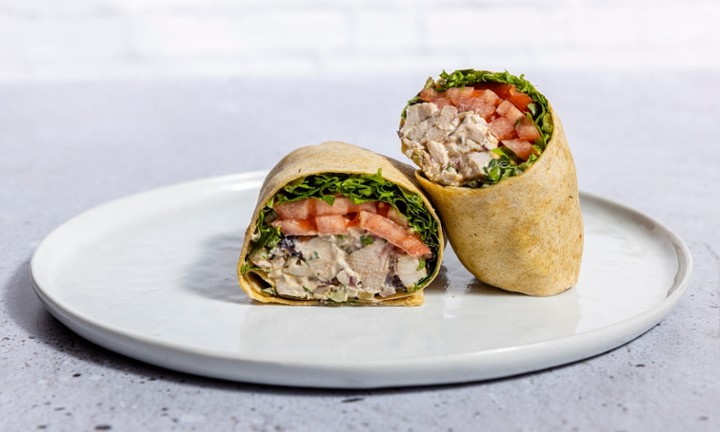 Autumn Chicken Salad Wrap