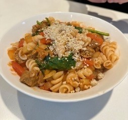 Tuscan Sausage Pasta