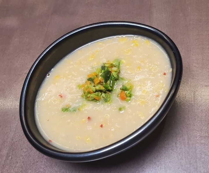 Sweet Corn Soup (GF, V)