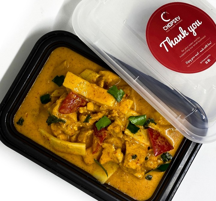 Chicken in Red Thai Curry